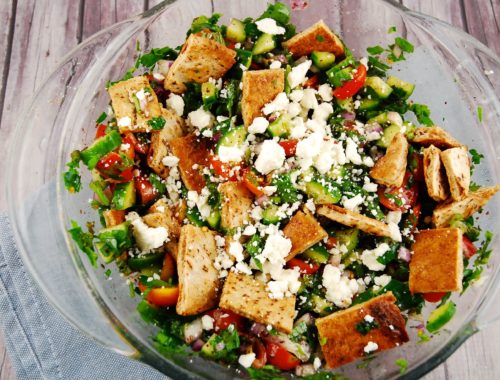 Il Fattoush in maschera